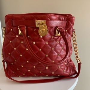 Red Studded Michael Kors